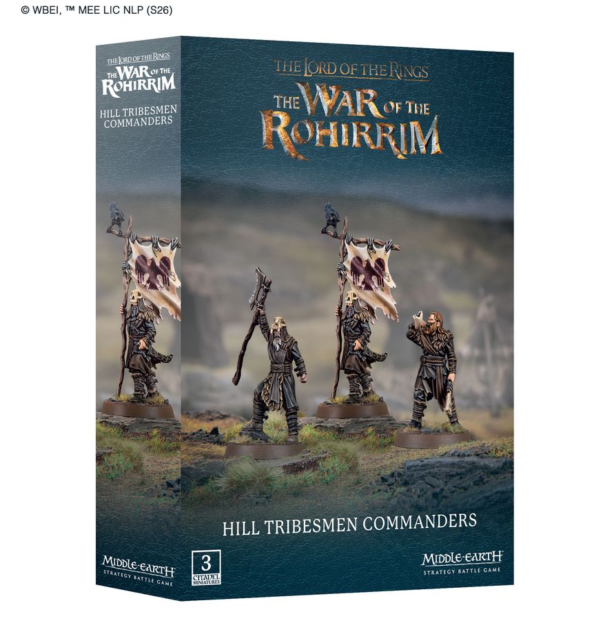 Hill Tribesmen Commanders / PRE-ORDER