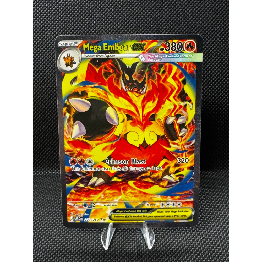 Mega Emboar ex 273/217  - Ascended Heroes