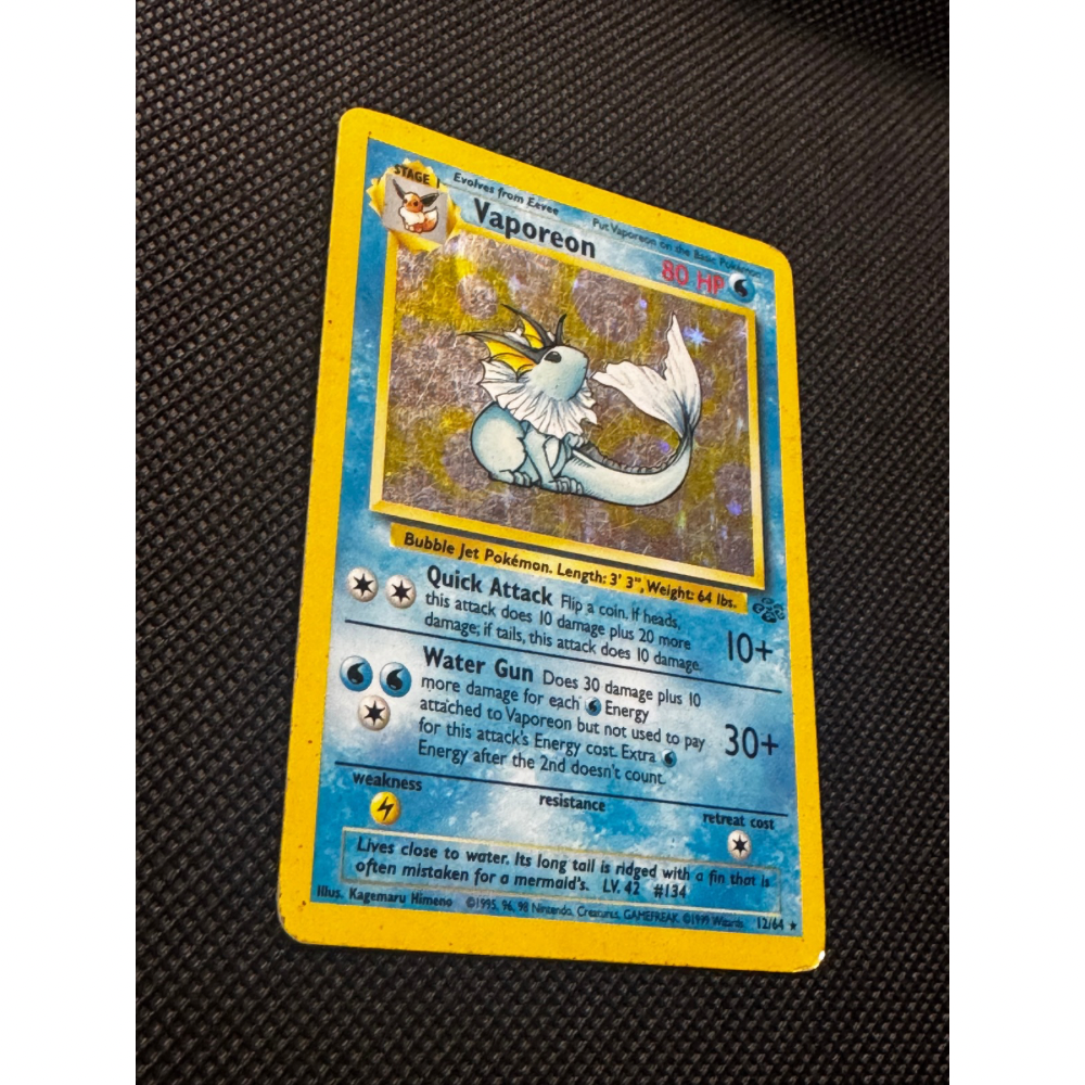 Vaporeon 12/64 - Jungle / Holo