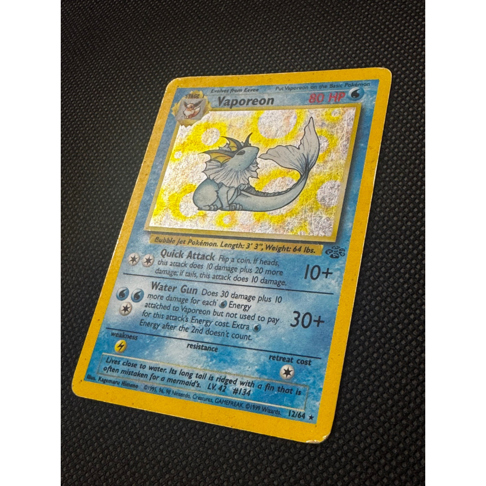 Vaporeon 12/64 - Jungle / Holo