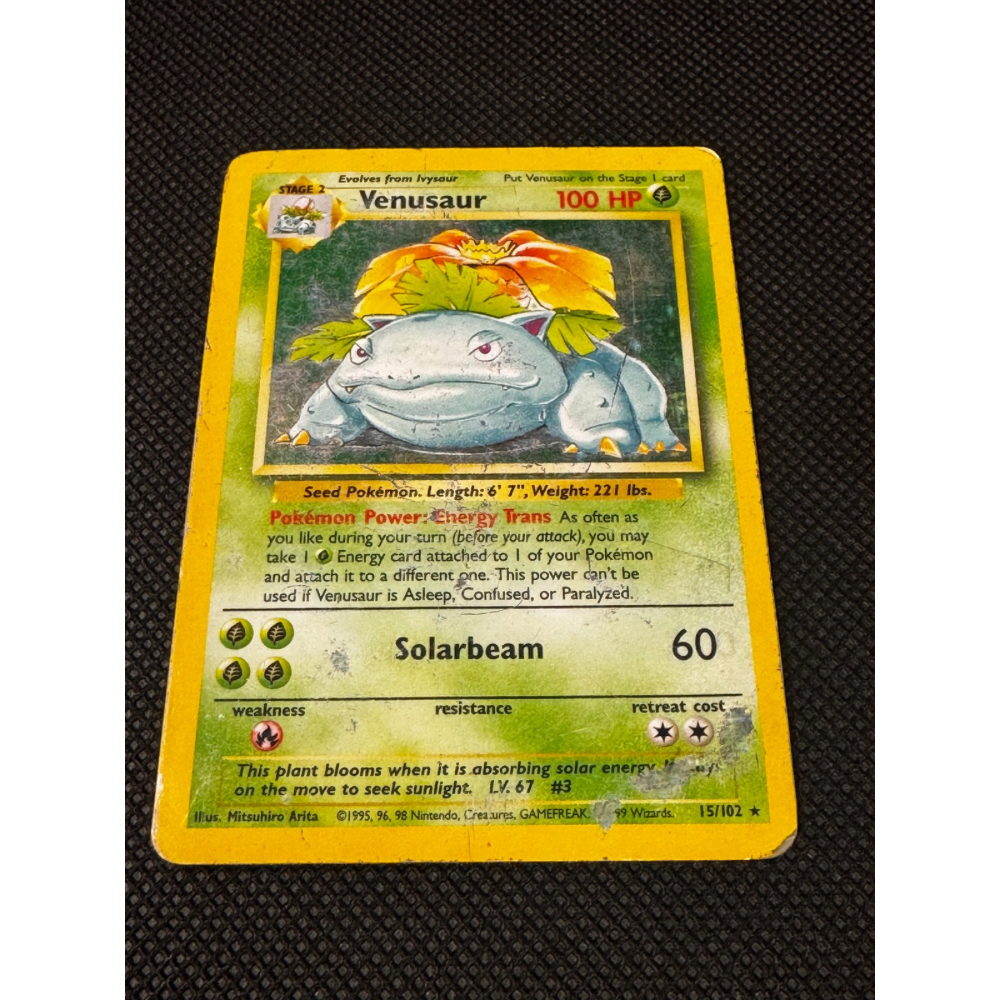 Venusaur 15/102 - Base Set