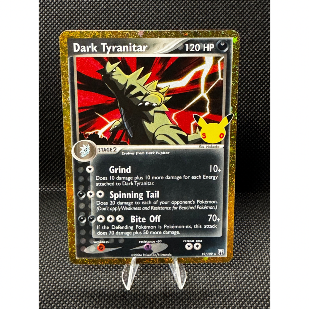 Dark Tyranitar 19/109 - 30th Celebration
