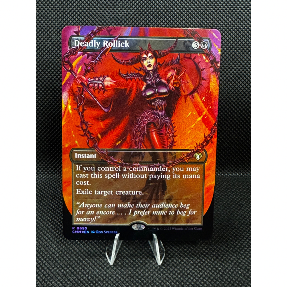 Deadly Rollick (V.2) - R 695 - Commander Masters: Extras / FOIL