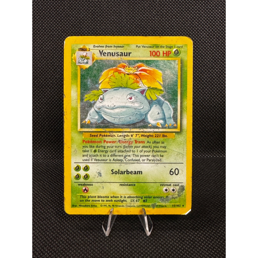 Venusaur 15/102 - Base Set