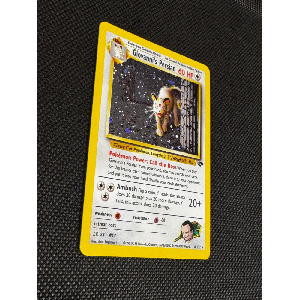 Giovanni's Persian 8/132 - Gym Challenge / Holo