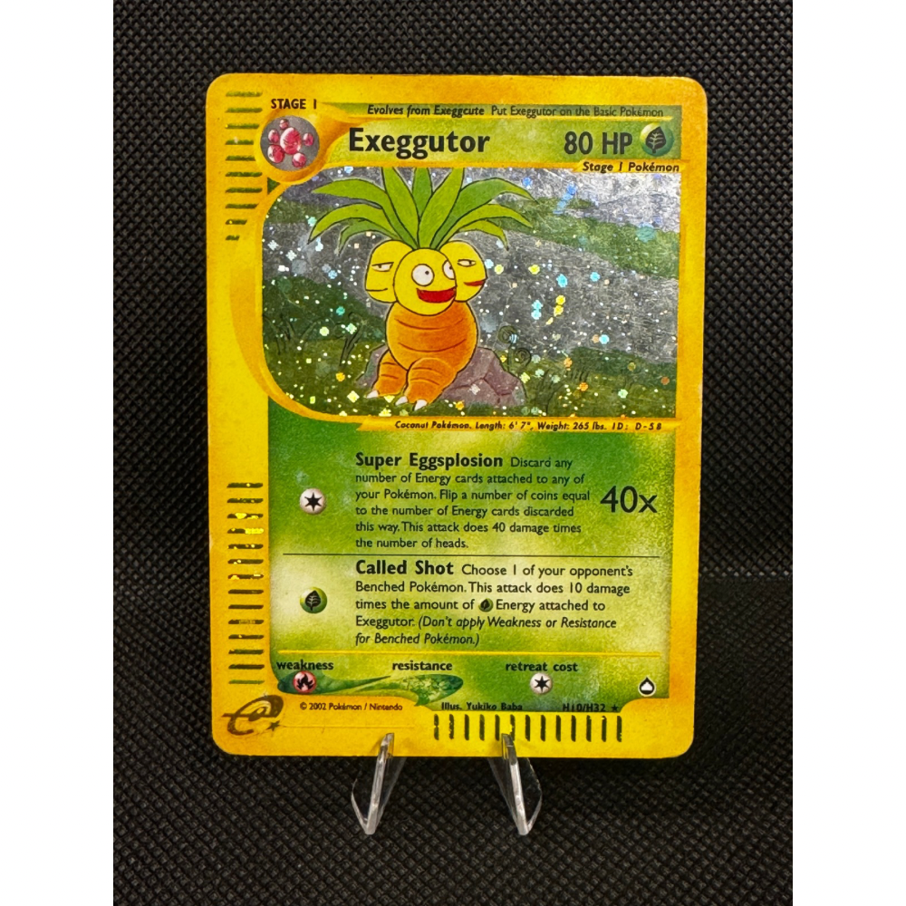 Exeggutor H10/H32 - Aquapolis / Holo