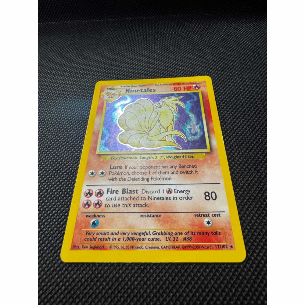 Ninetales 12/102 - Base Set / Holo