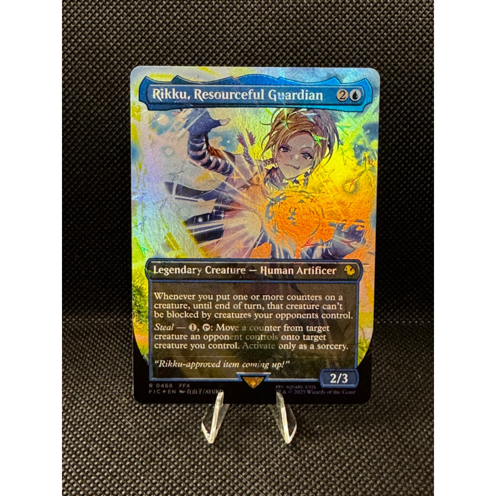 Rikku, Resourceful Guardian - R 468 - FINAL FANTASY Holiday Release / Chocobo Track Foil
