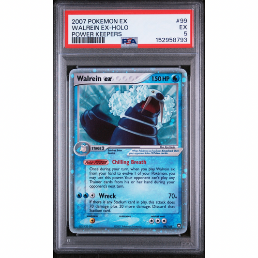 Walrein ex 99/108 - EX Power Keepers / PSA 5