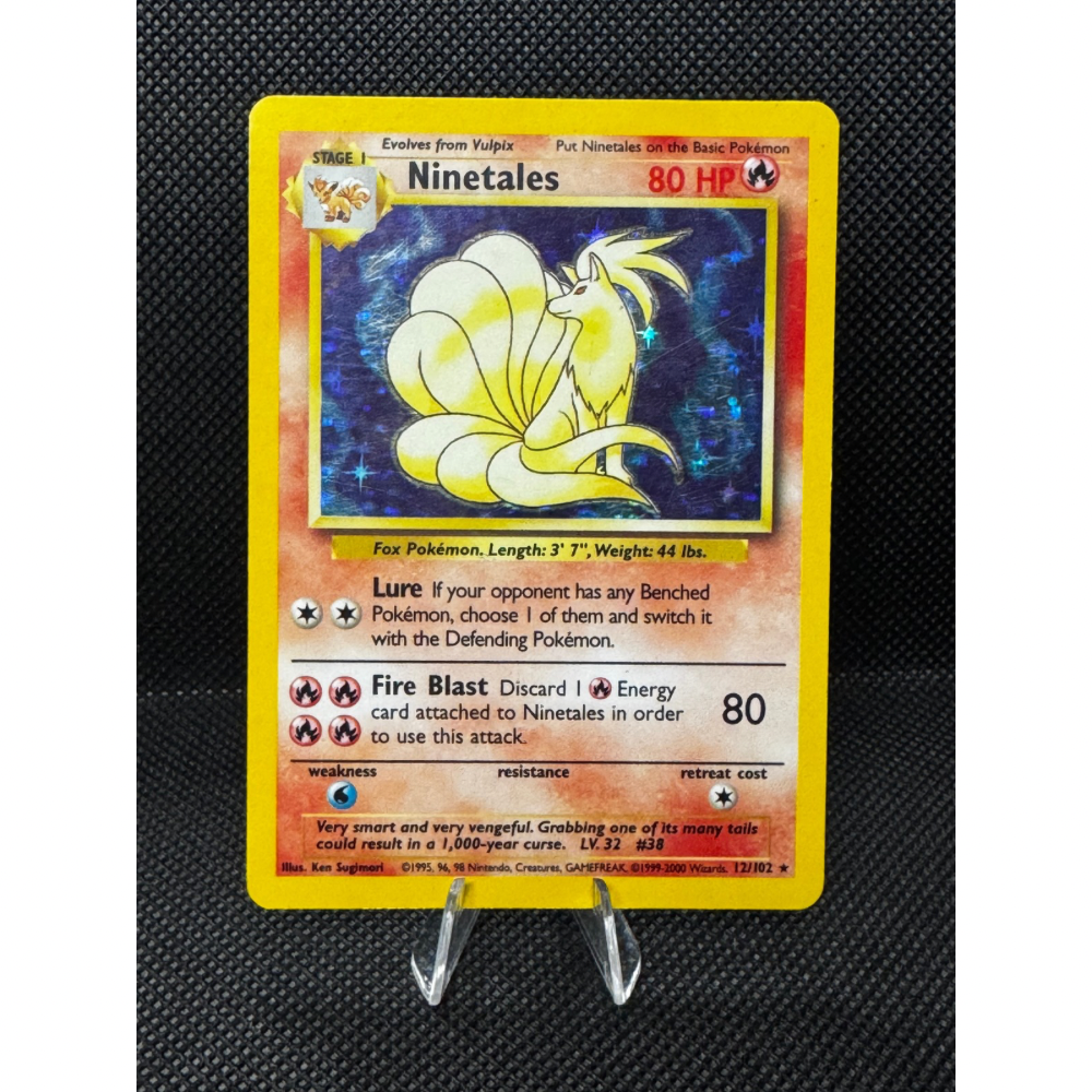 Ninetales 12/102 - Base Set / Holo