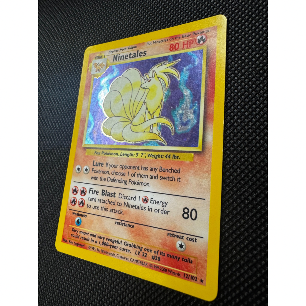 Ninetales 12/102 - Base Set / Holo
