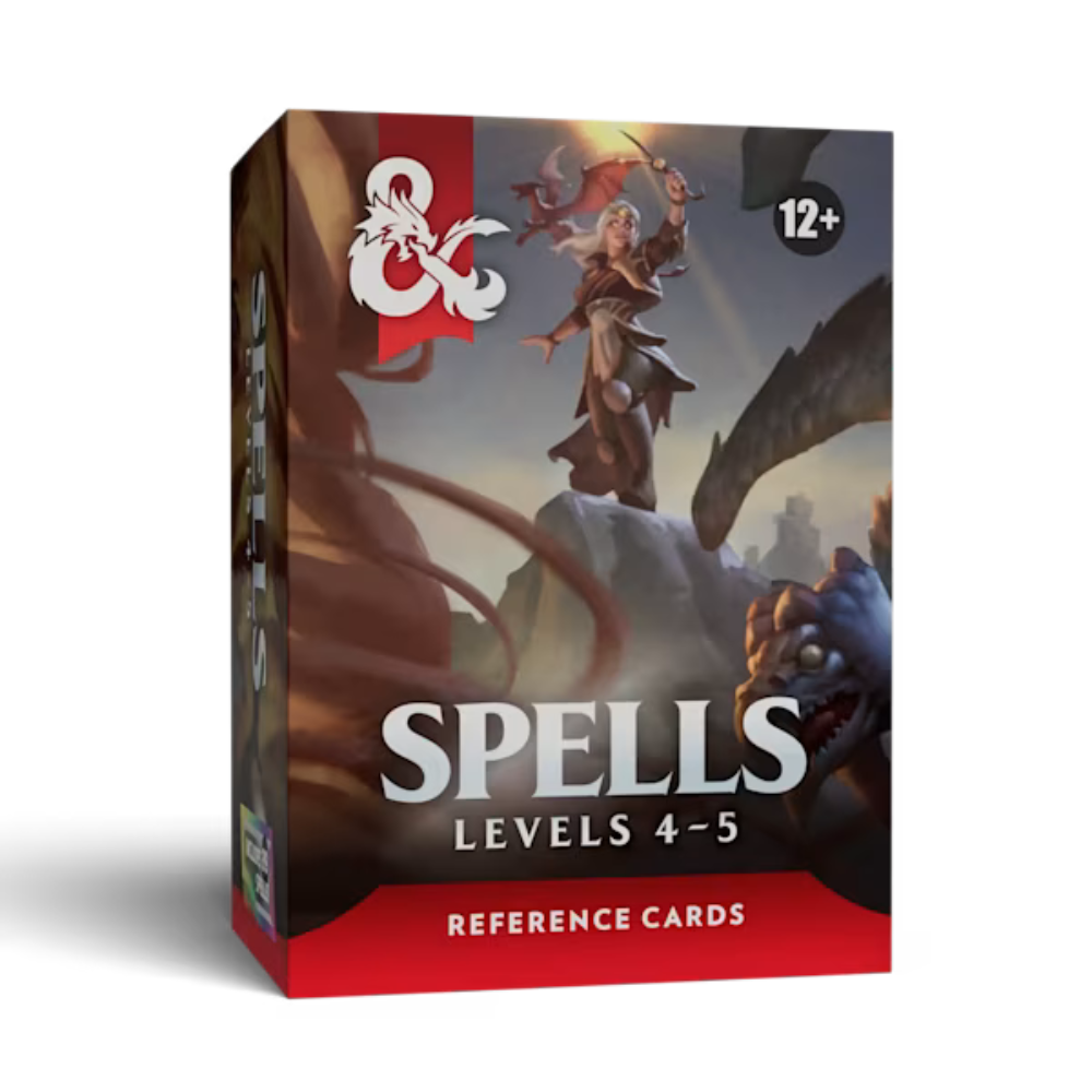 D&D - Trove Reference Cards - Spells: Levels 4-5