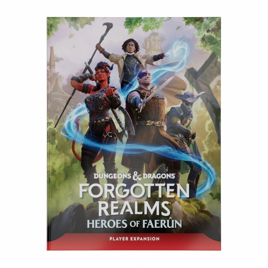 D&D - Forgotten Realms: Heroes Of Faerun Player Guide Hard Cover