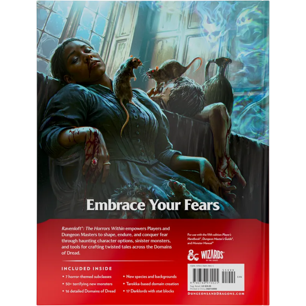 D&D - Ravenloft: The Horrors Within [Hard Cover]