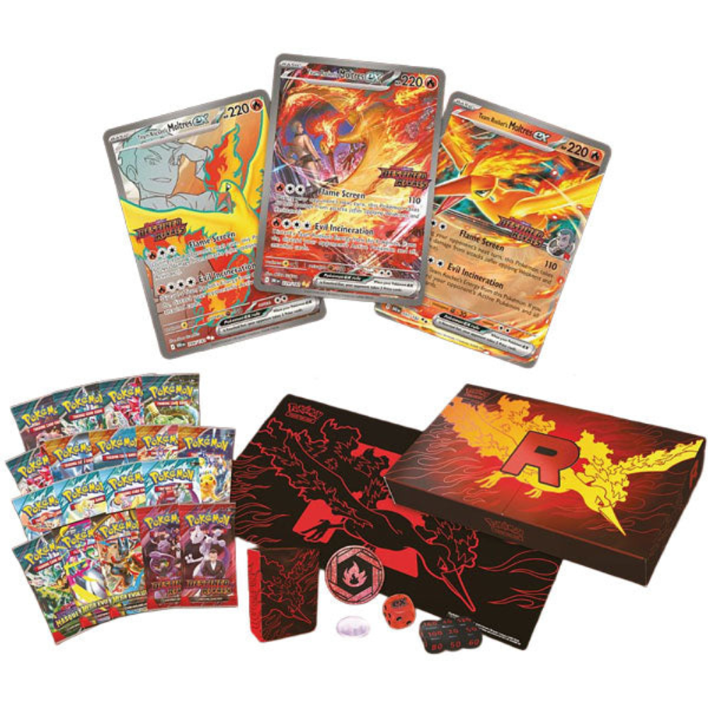Pokemon TCG: Team Rocket's Moltres ex Ultra-Premium Collection