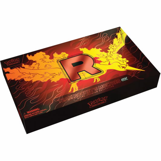 Pokemon TCG: Team Rocket's Moltres ex Ultra-Premium Collection
