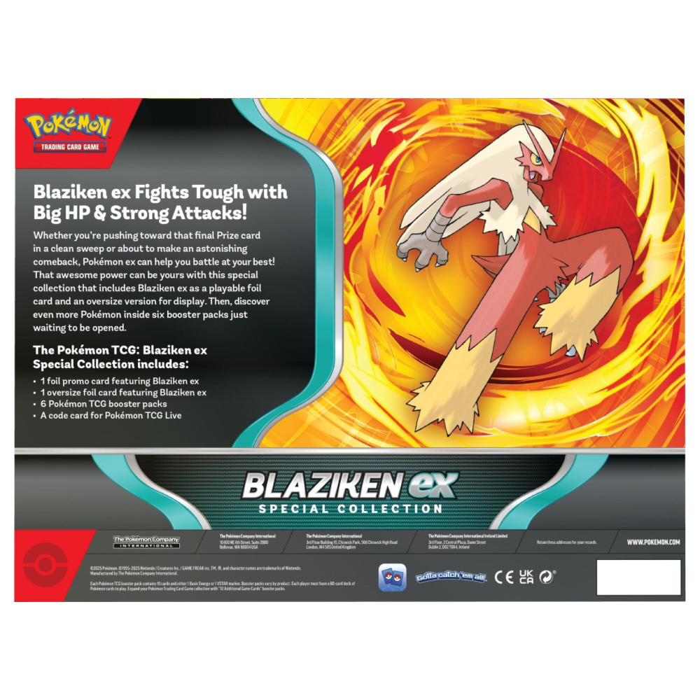 Pokemon TCG: Blaziken ex Special Collection – Pelienmaa