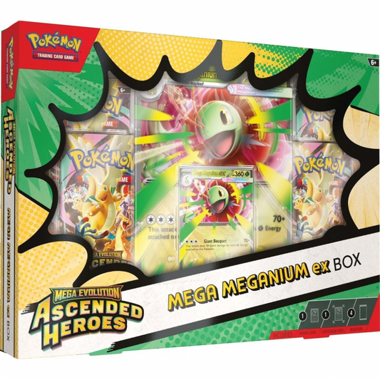 Pokemon TCG: Mega Evolutions - Ascended Heroes Mega Meganium ex Box