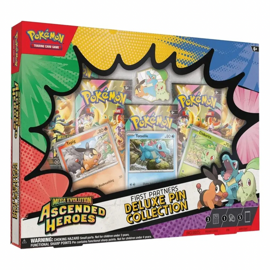Pokemon TCG: Mega Evolutions - Ascended Heroes Deluxe pin collection