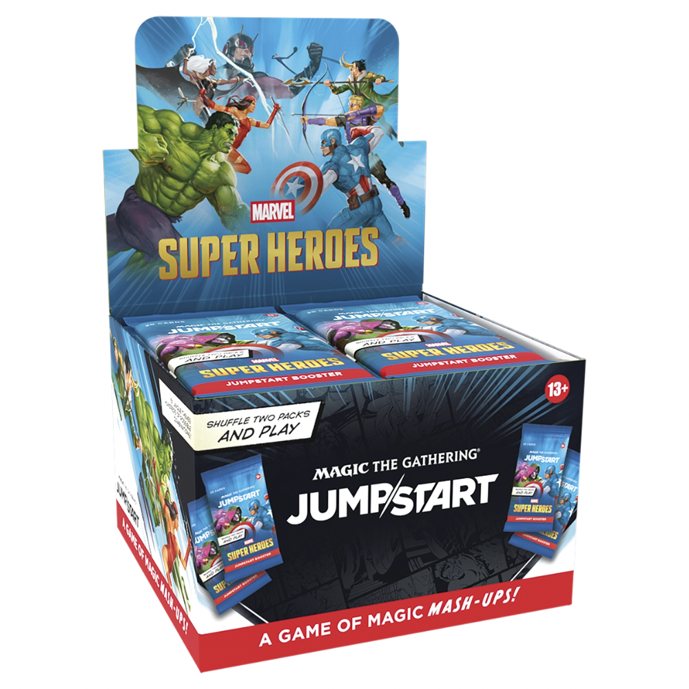 Magic: The Gathering - Marvel Super Heroes: Jumpstart Booster Display (24 Boosters)