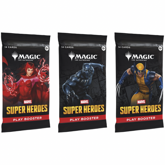 Magic: The Gathering - Marvel Super Heroes: Play Booster Pack / PRE-ORDER