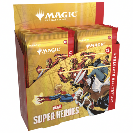 Magic: The Gathering - Marvel Super Heroes: Collector Booster Display (12 Boosters) / PRE-ORDER