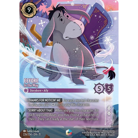 Eeyore - In the Way 226/204 - Winterspell