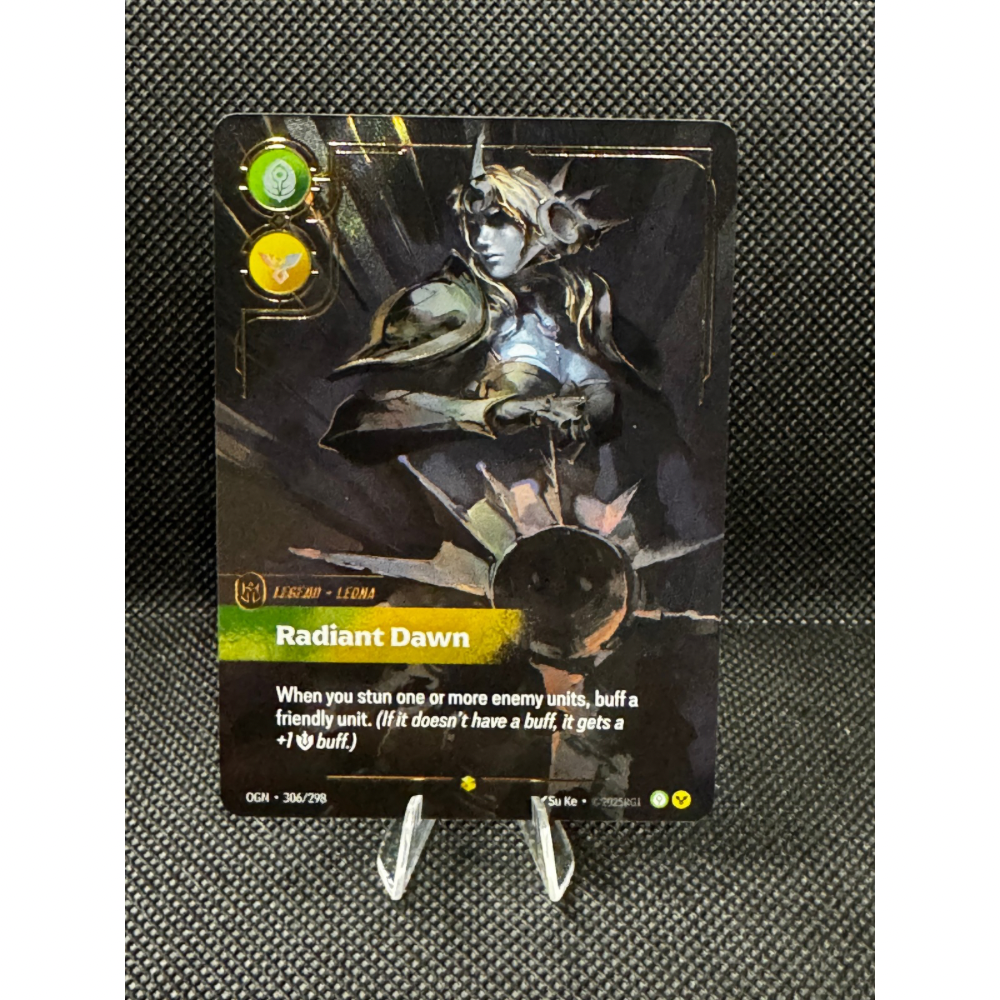 Riftbound - Leona, Radiant Dawn (V.2 - Showcase) 306/298 - Origins