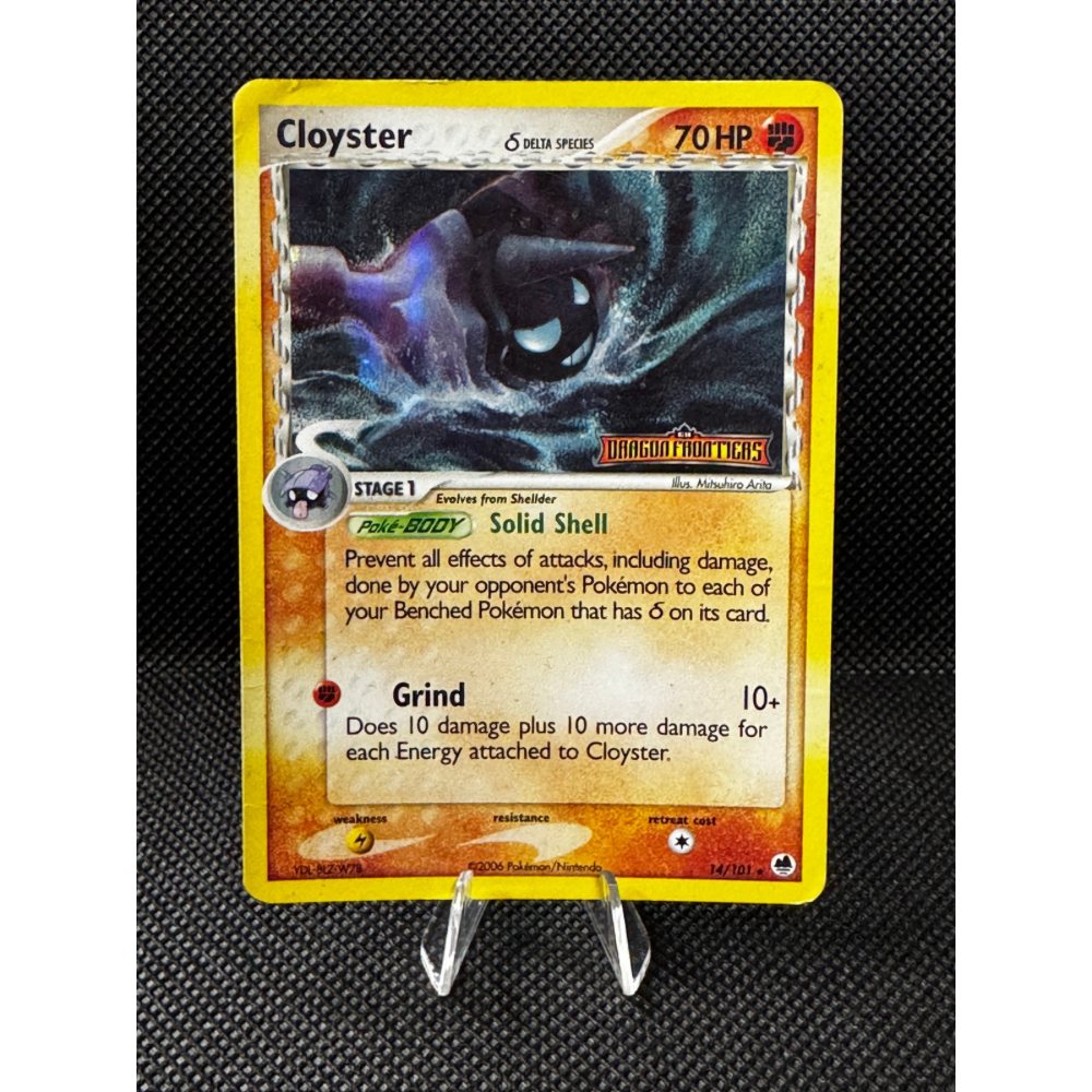 Cloyster δ Delta Species 14/101 - EX Dragon Frontiers / Reverse Holo