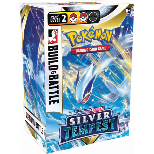 Pokemon TCG - Sword & Shield - Silver Tempest Build & Battle Box