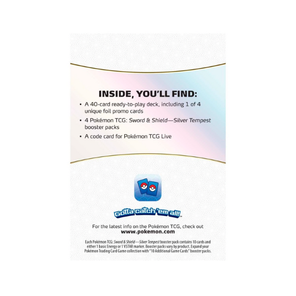 Pokemon TCG - Sword & Shield - Silver Tempest Build & Battle Box