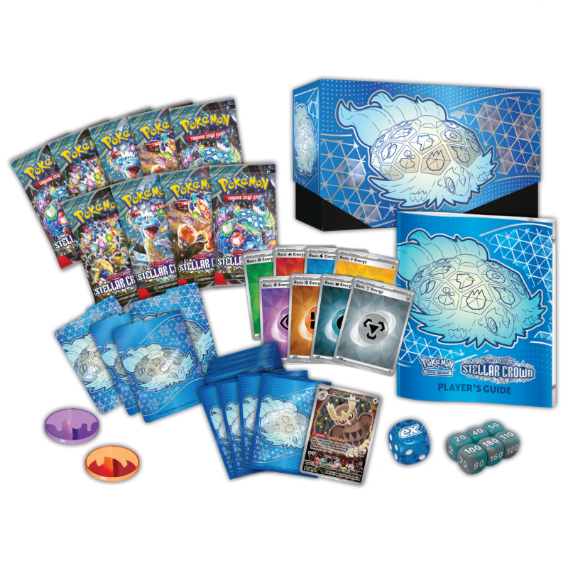 Pokemon TCG: Scarlet & Violet: Stellar Crown Elite Trainer Box