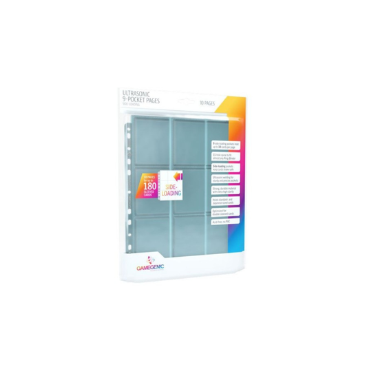 Gamegenic - Ultrasonic 9-Pocket Sideloading Pages (10)