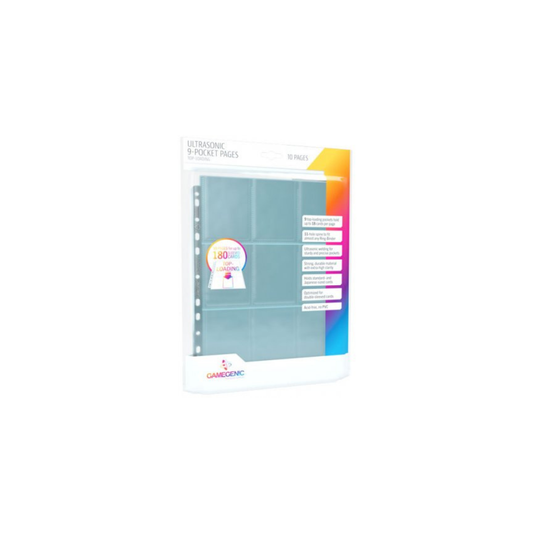 Gamegenic - Ultrasonic 9-Pocket Toploading Pages (10)