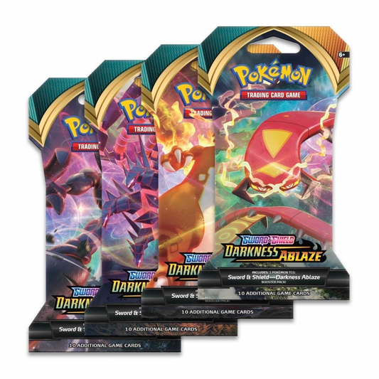 Pokemon TCG: Sword & Shield Darkness Ablaze - Sleeved Booster Pack
