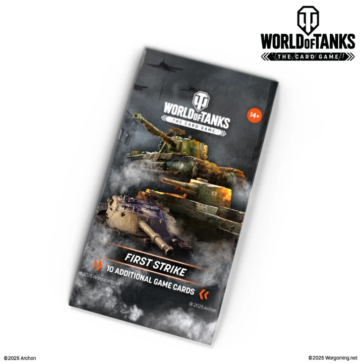 World Of Tanks TCG - First Strike Booster Pack / PRE-ORDER