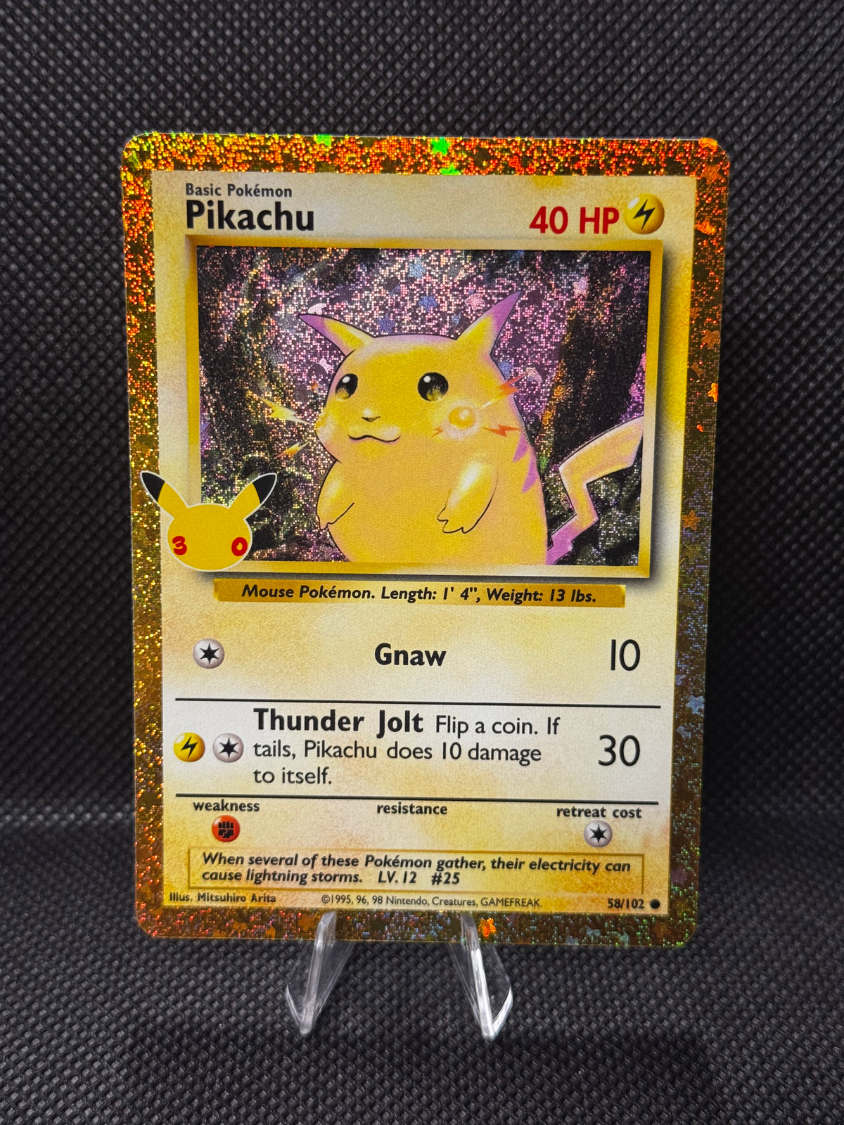 Pikachu 58/102 - 30th Celebration
