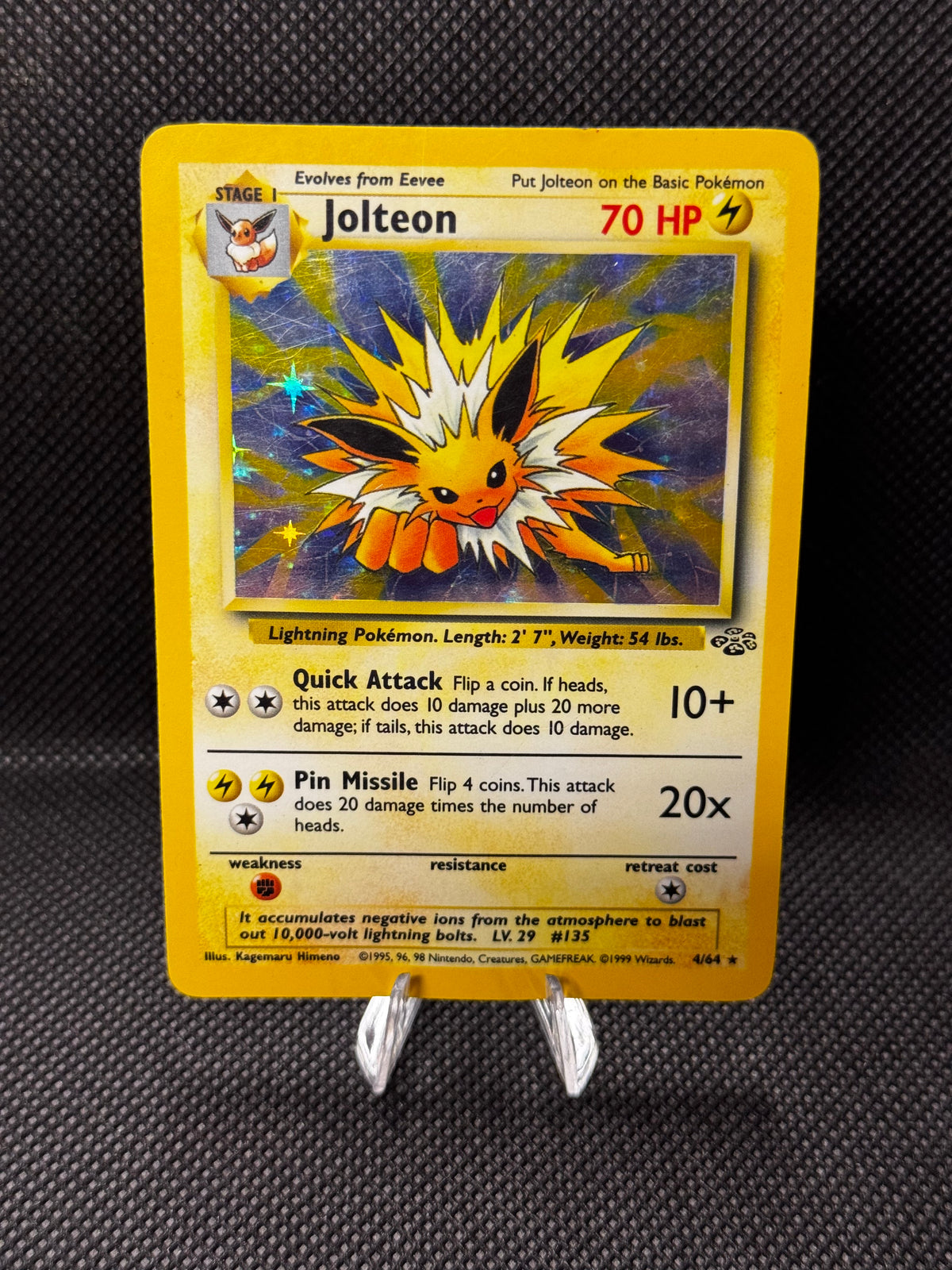 Jolteon 4/64 - Jungle / Holo