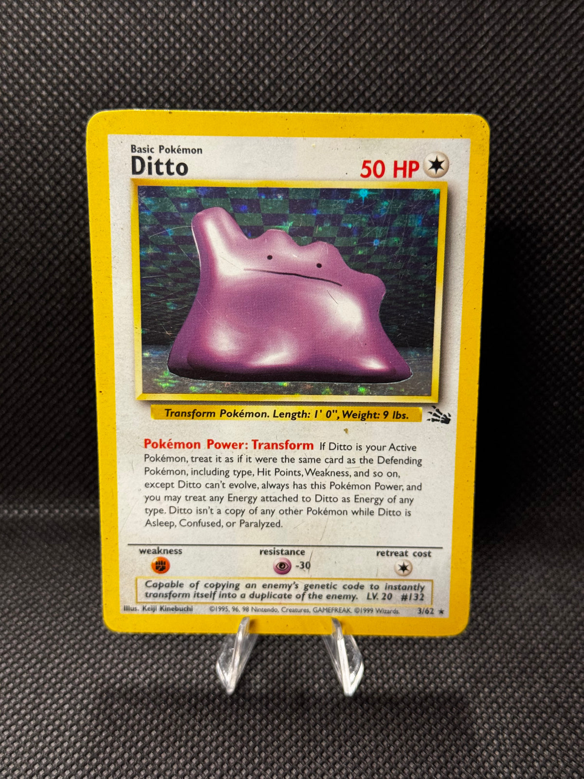 Ditto 14/62 - Fossil / Holo