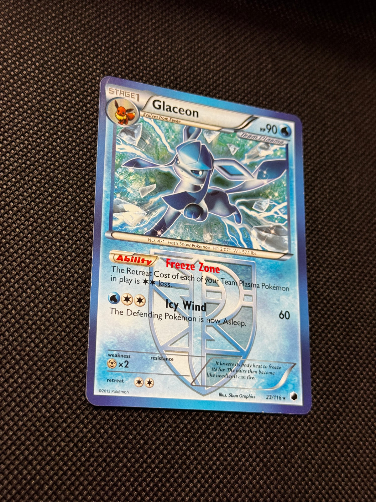 Glaceon 23/116 - Plasma Freeze