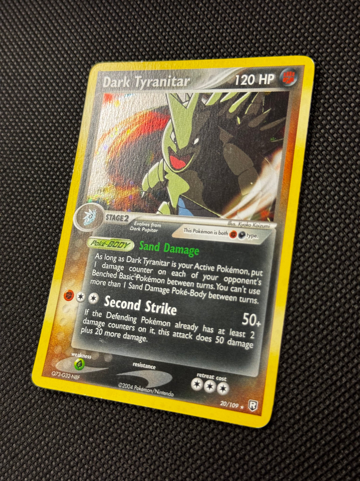 Dark Tyranitar 20/109 - EX Team Rocket Returns / Holo