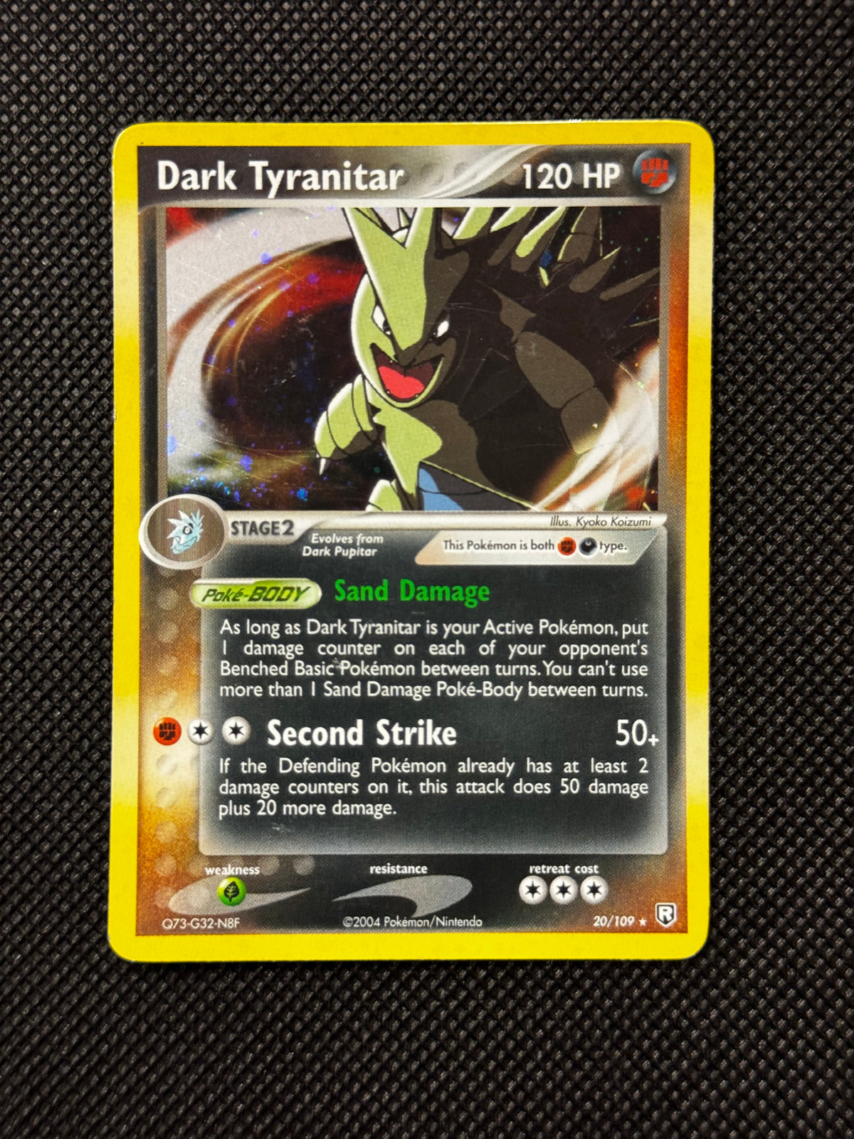 Dark Tyranitar 20/109 - EX Team Rocket Returns / Holo
