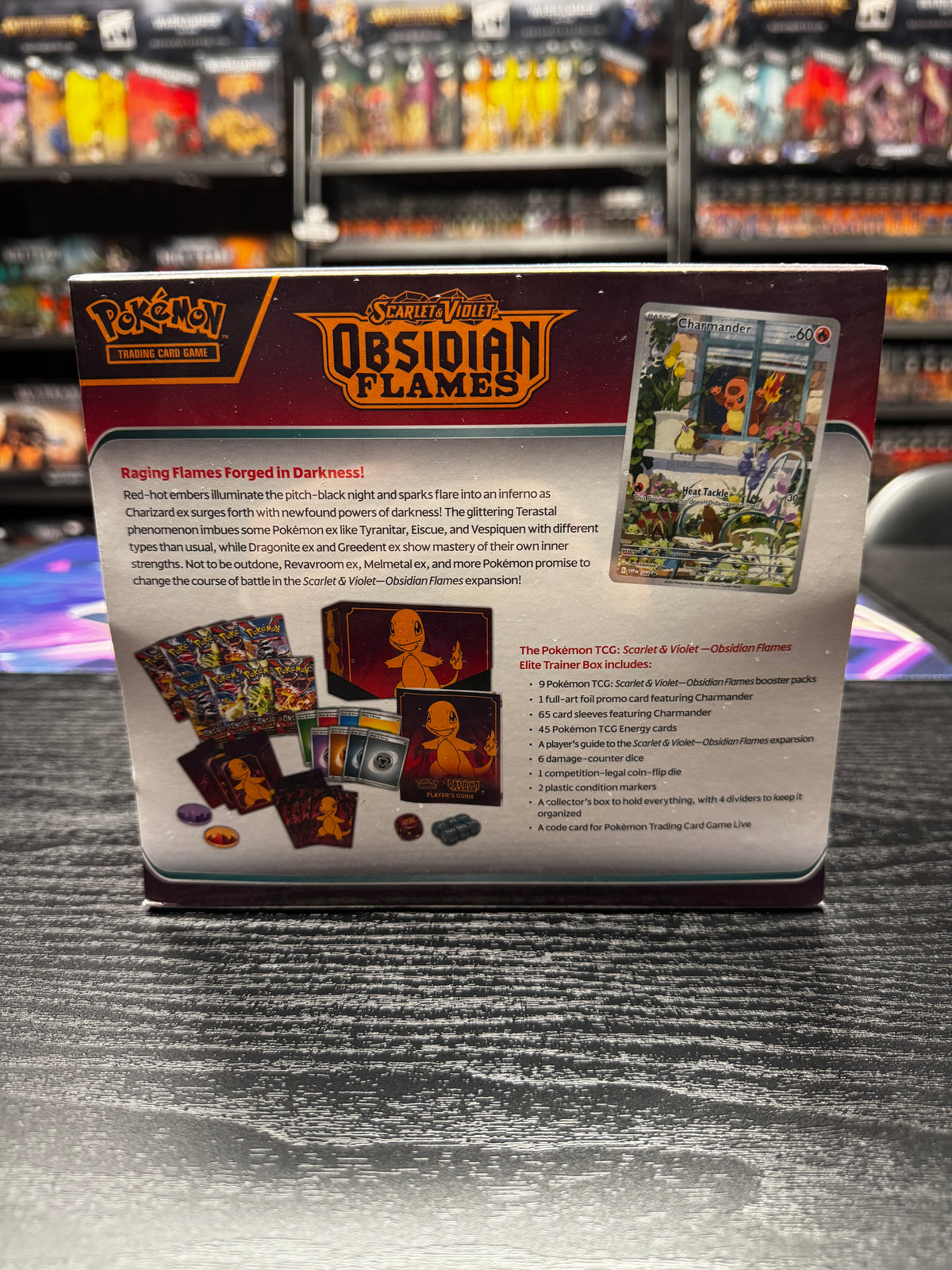 Pokémon TCG: Obsidian Flames Elite Trainer Box