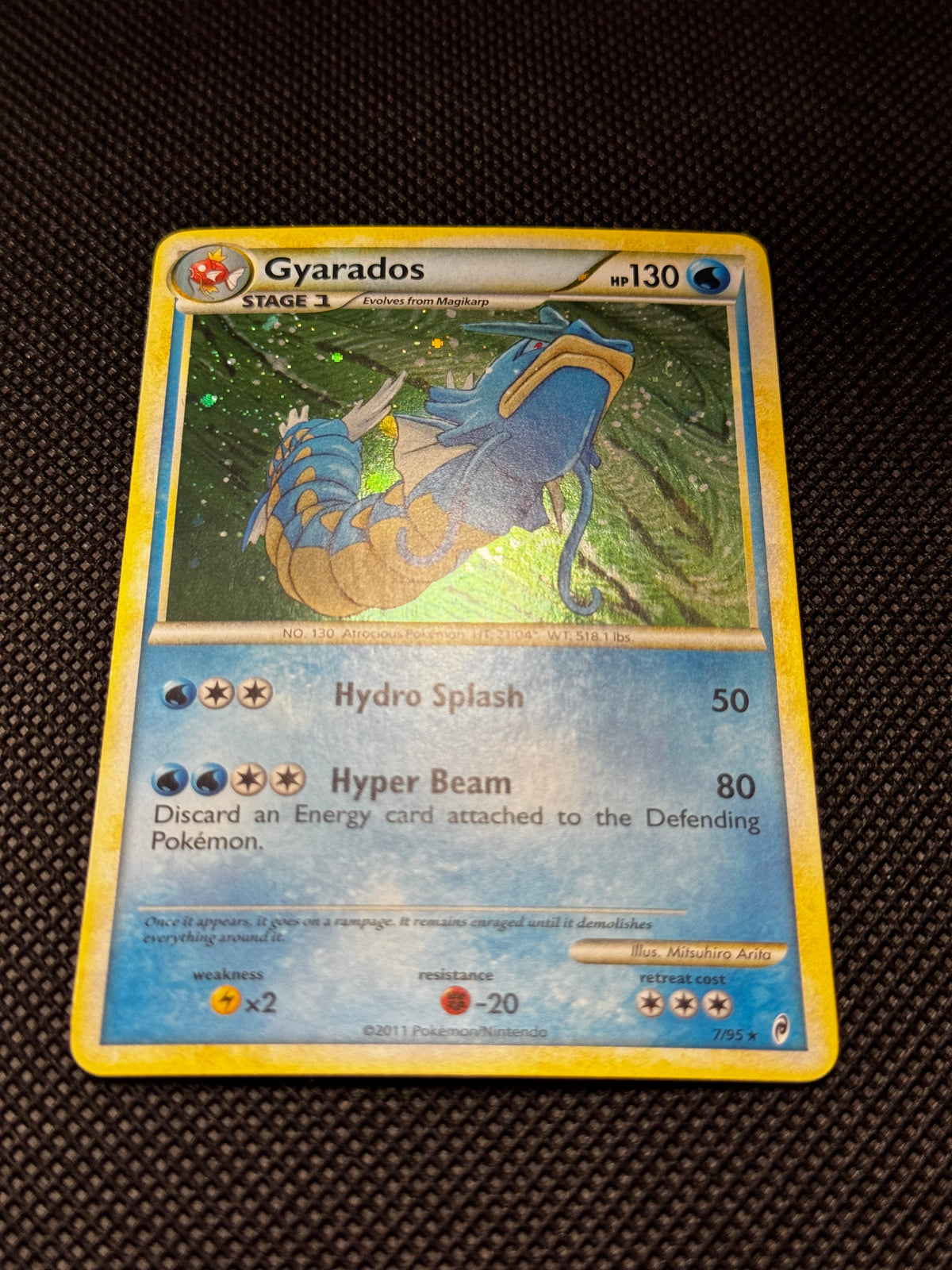 Gyarados 7/95 - Call of Legends / Holo