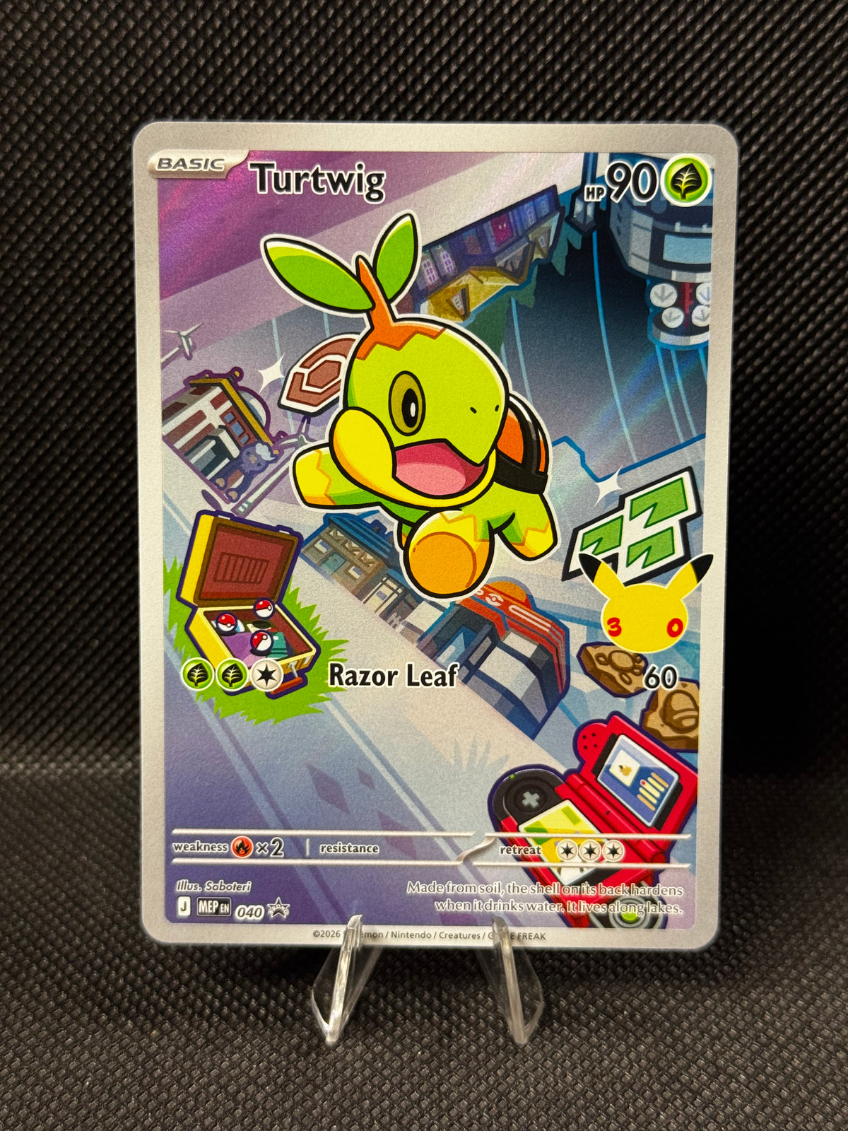 Turtwig MEP 40 - MEP Black Star Promos