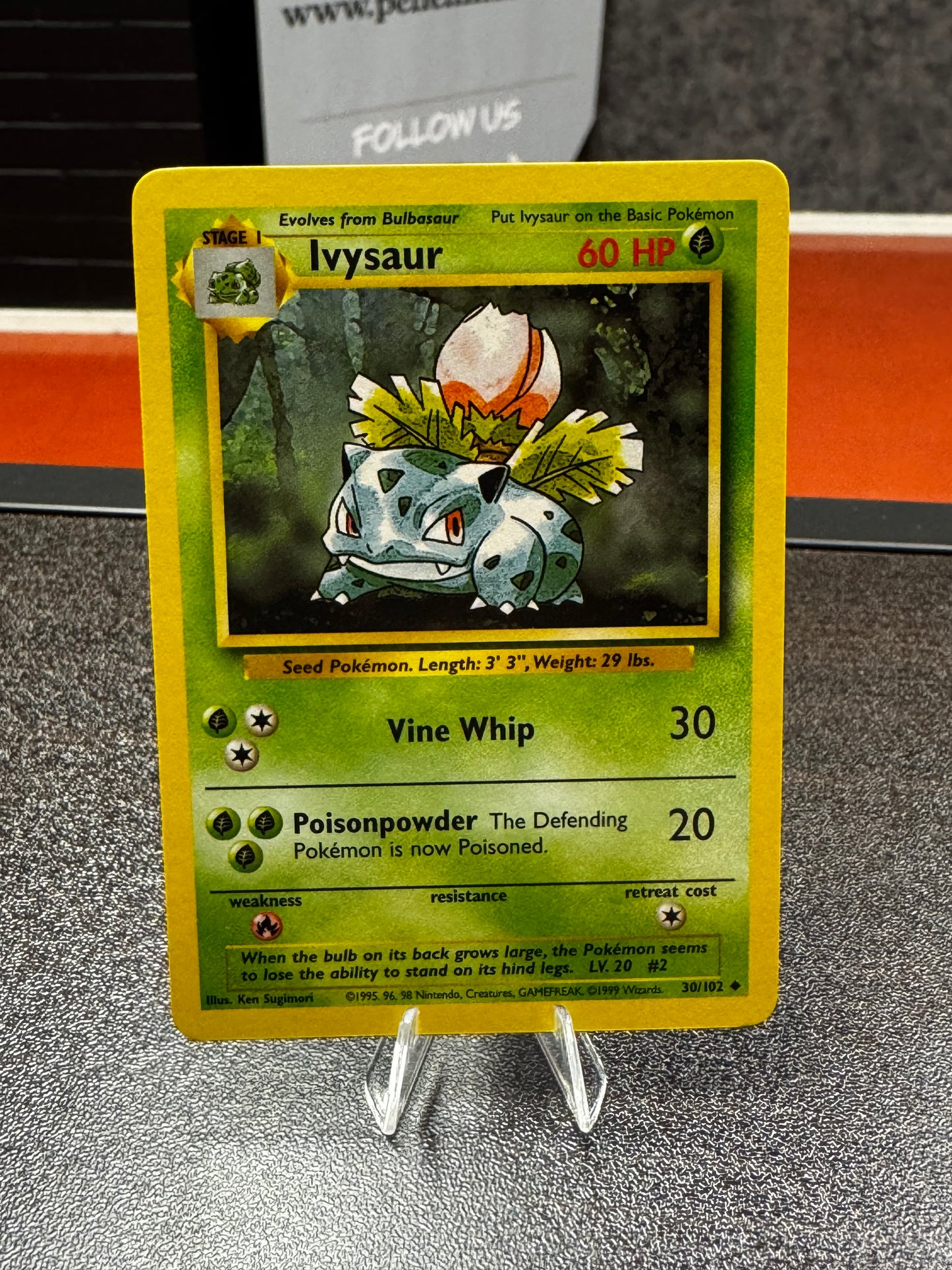 Ivysaur 30/102 - Base Set