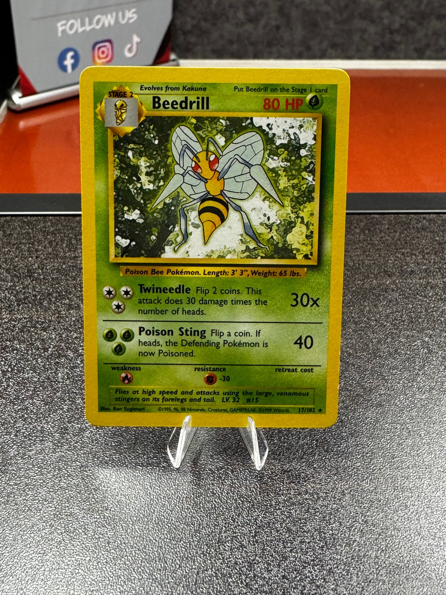 Beedrill 17/102 - Base Set