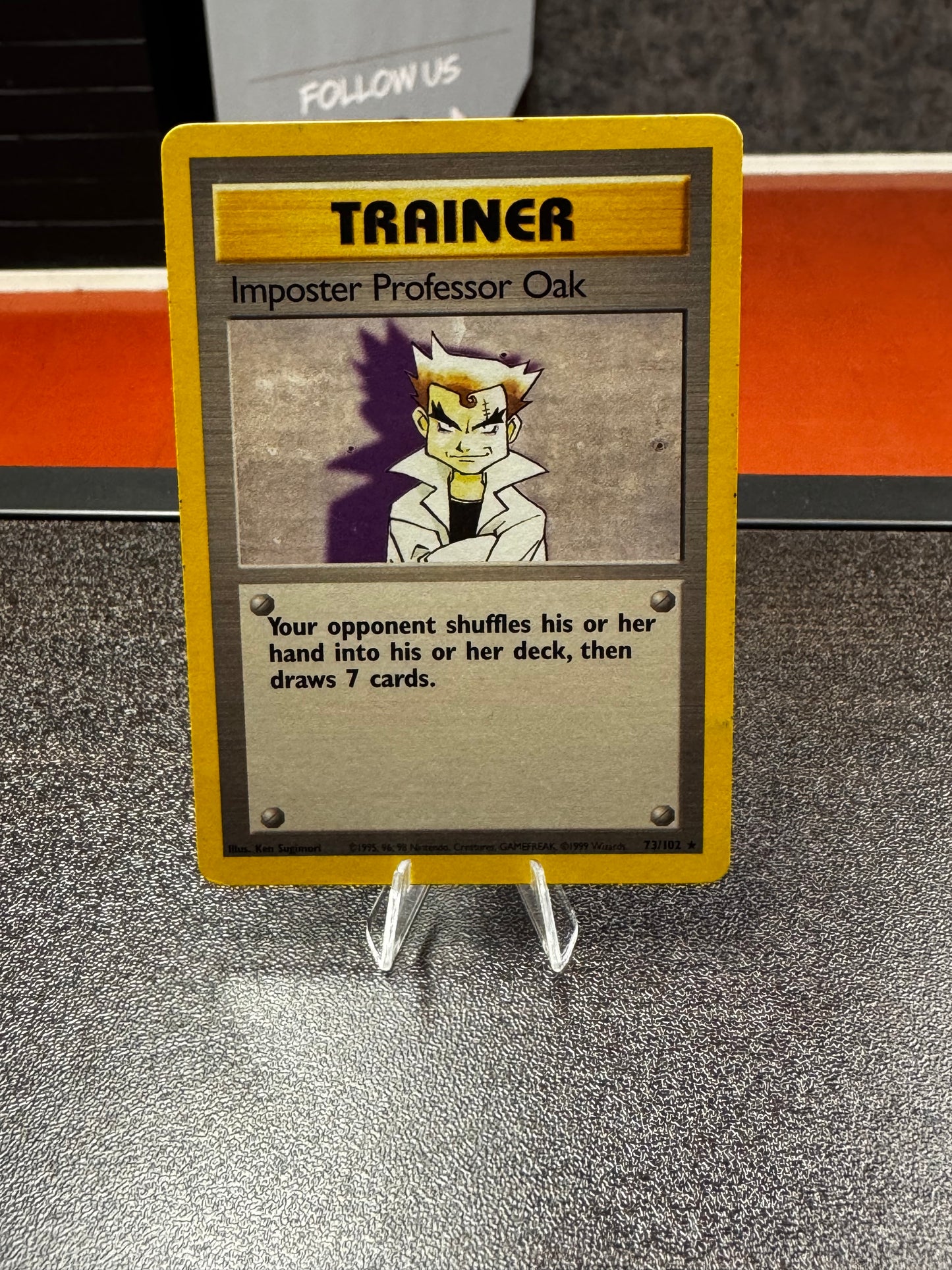 Imposter Professor Oak 73/102 - Base Set