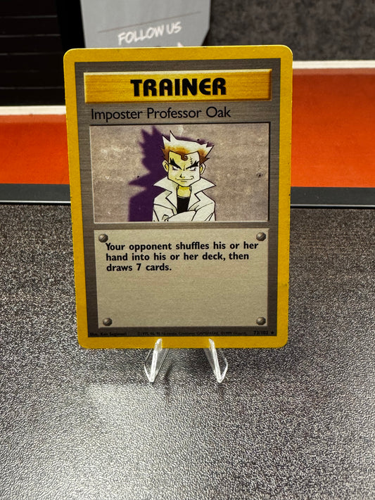 Imposter Professor Oak 73/102 - Base Set