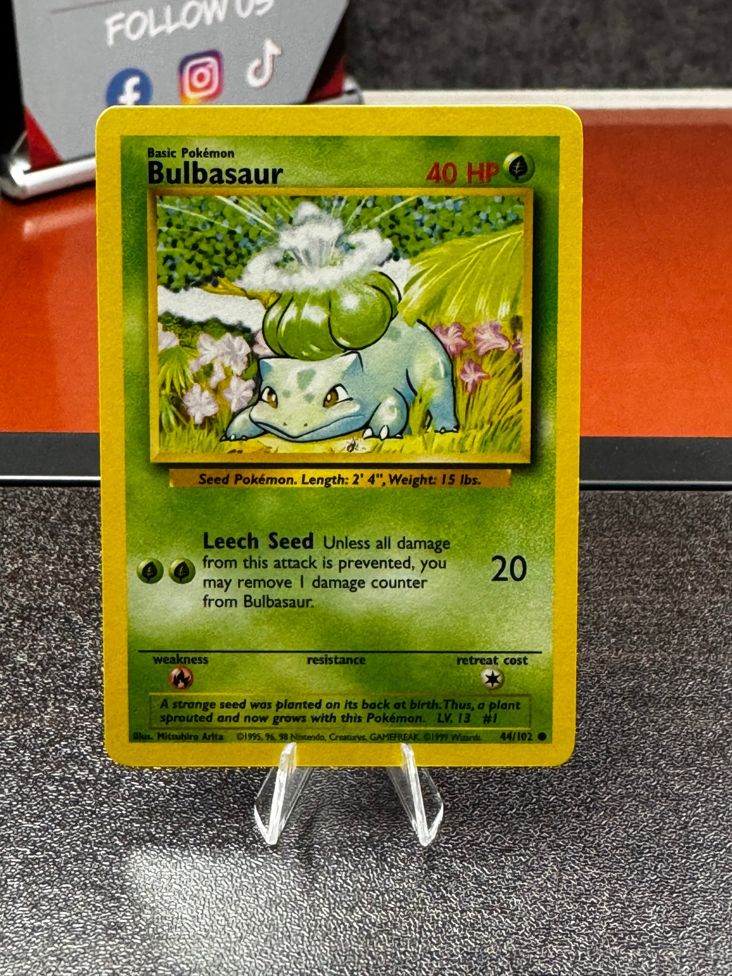 Bulbasaur 44/102 - Base Set (1)